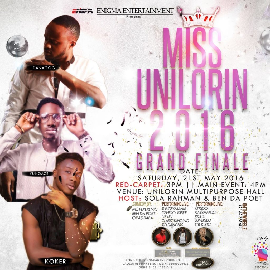 Who Will Win Miss UNILORIN 2016