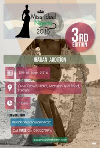 Win Miss Ideal Nigeria 2016