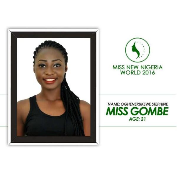 Miss New Nigeria World 2016 Contestants