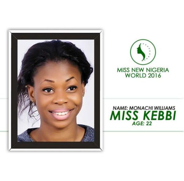 Miss New Nigeria World 2016 Contestants