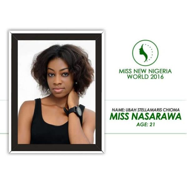 Miss New Nigeria World 2016 Contestants