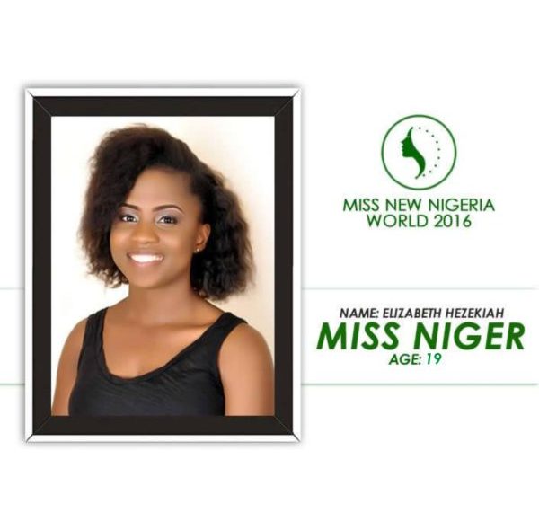 Miss New Nigeria World 2016 Contestants