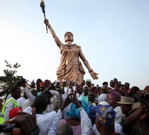 Moremi Statue of Liberty 3rd Tallest in Africa